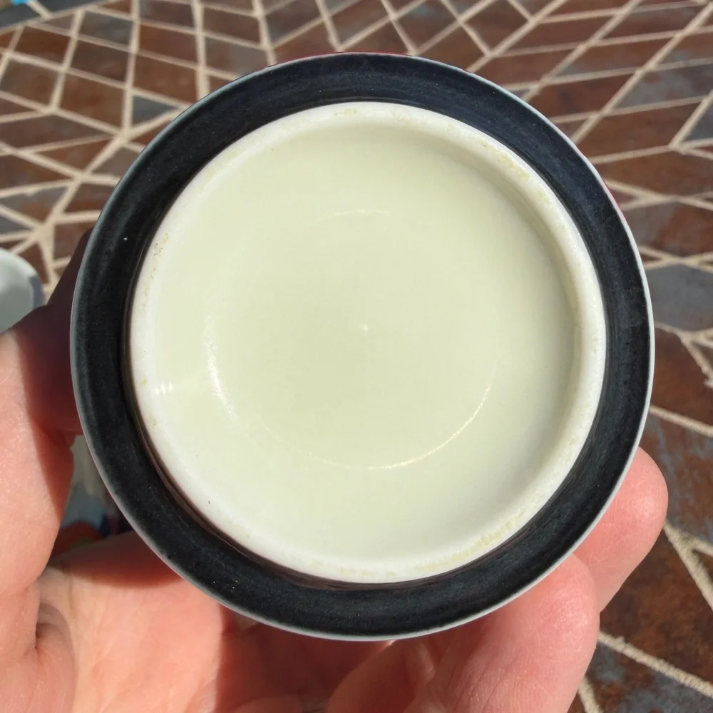 Vintage Shikino Utsawa Japanese Geisha Ceramic Cups set of 2